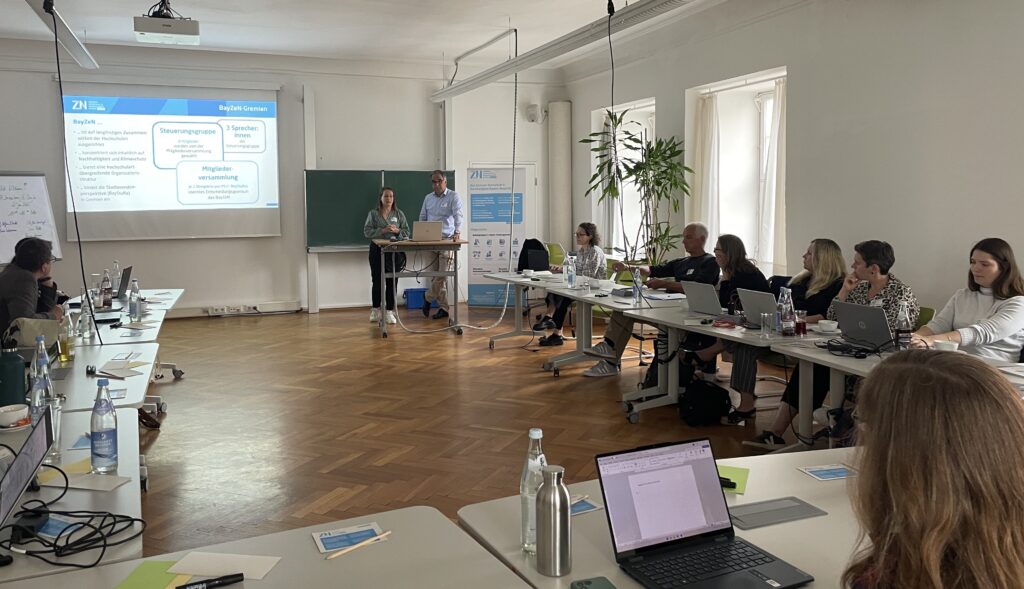 Teilnehmende des Workshops „Service Learning und BNE"